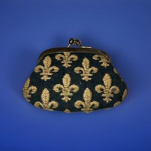 Fleur De Lis Coin Purse‎